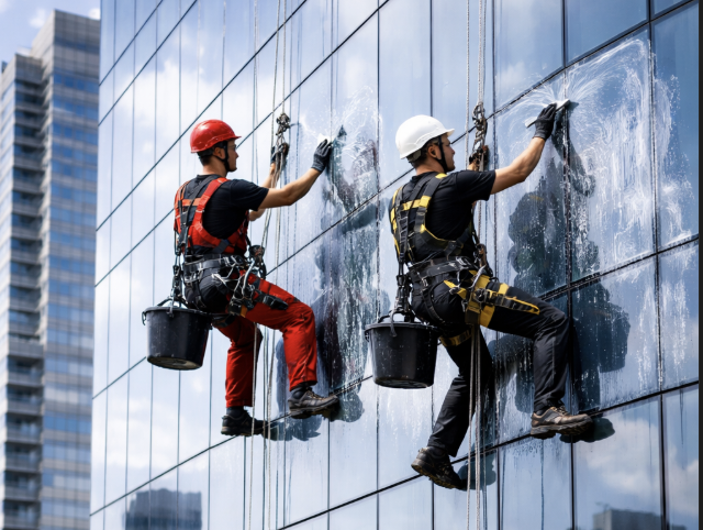 Dağcı Sistem (İple Erişim) ile Dış Cephe Temizliği: Modern ve Etkin Çözüm