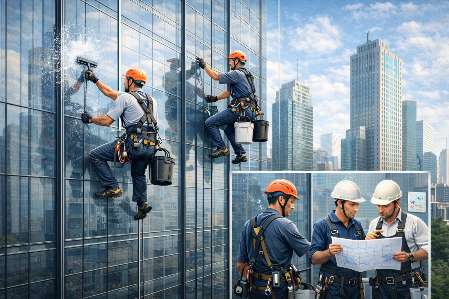 Yüksek Binalarda Dış Cephe Temizliği Nasıl Daha Verimli Yapılır?