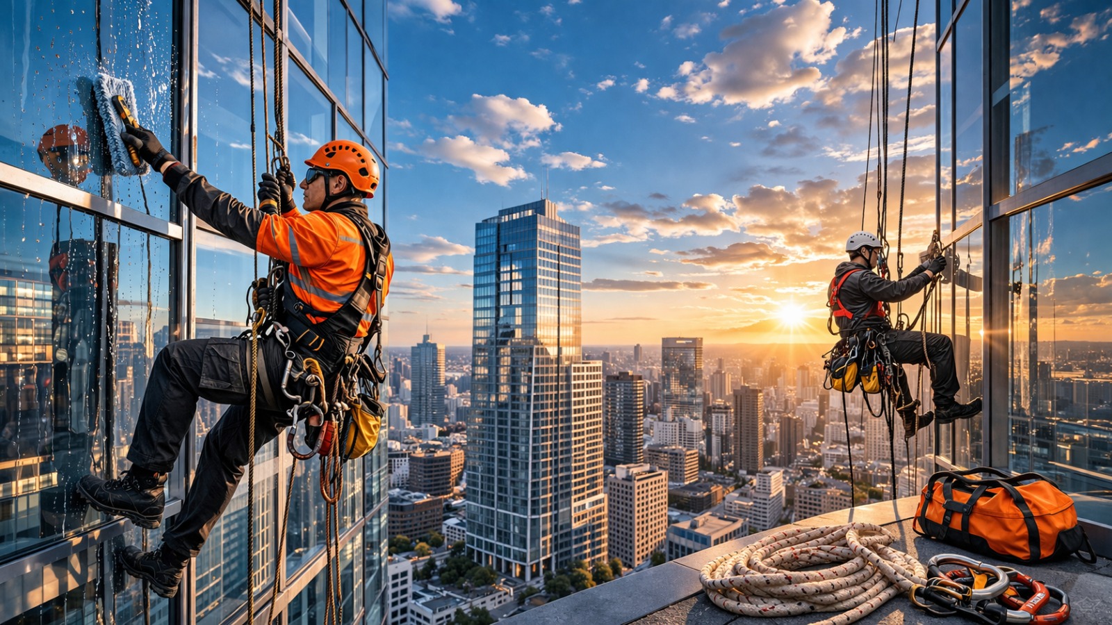Yüksek Binalarda İple Erişim ile Güvenli Çalışma Nasıl Sağlanır?