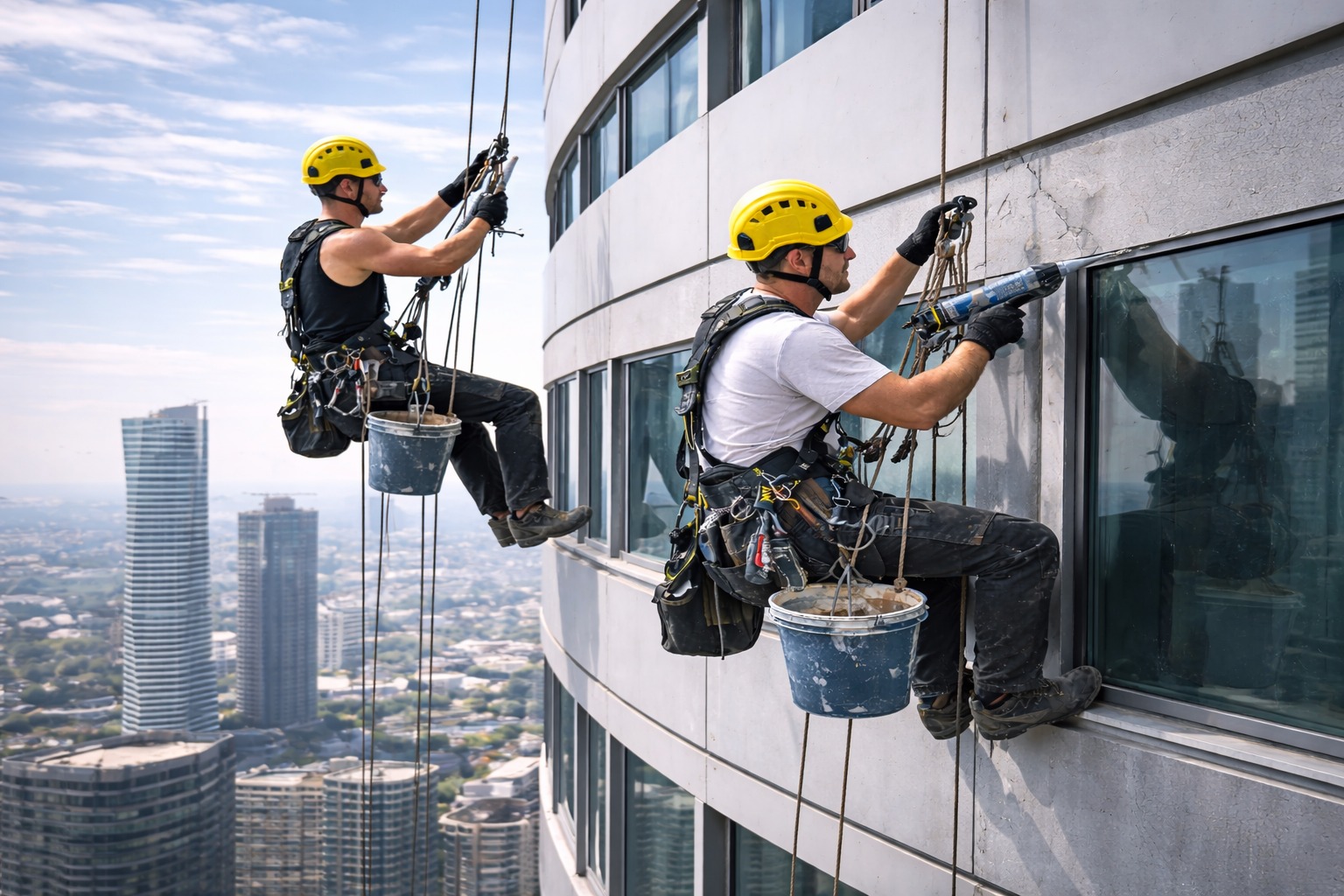 İple Erişim ile Dış Cephe Bakımı ve Onarım Hizmetleri